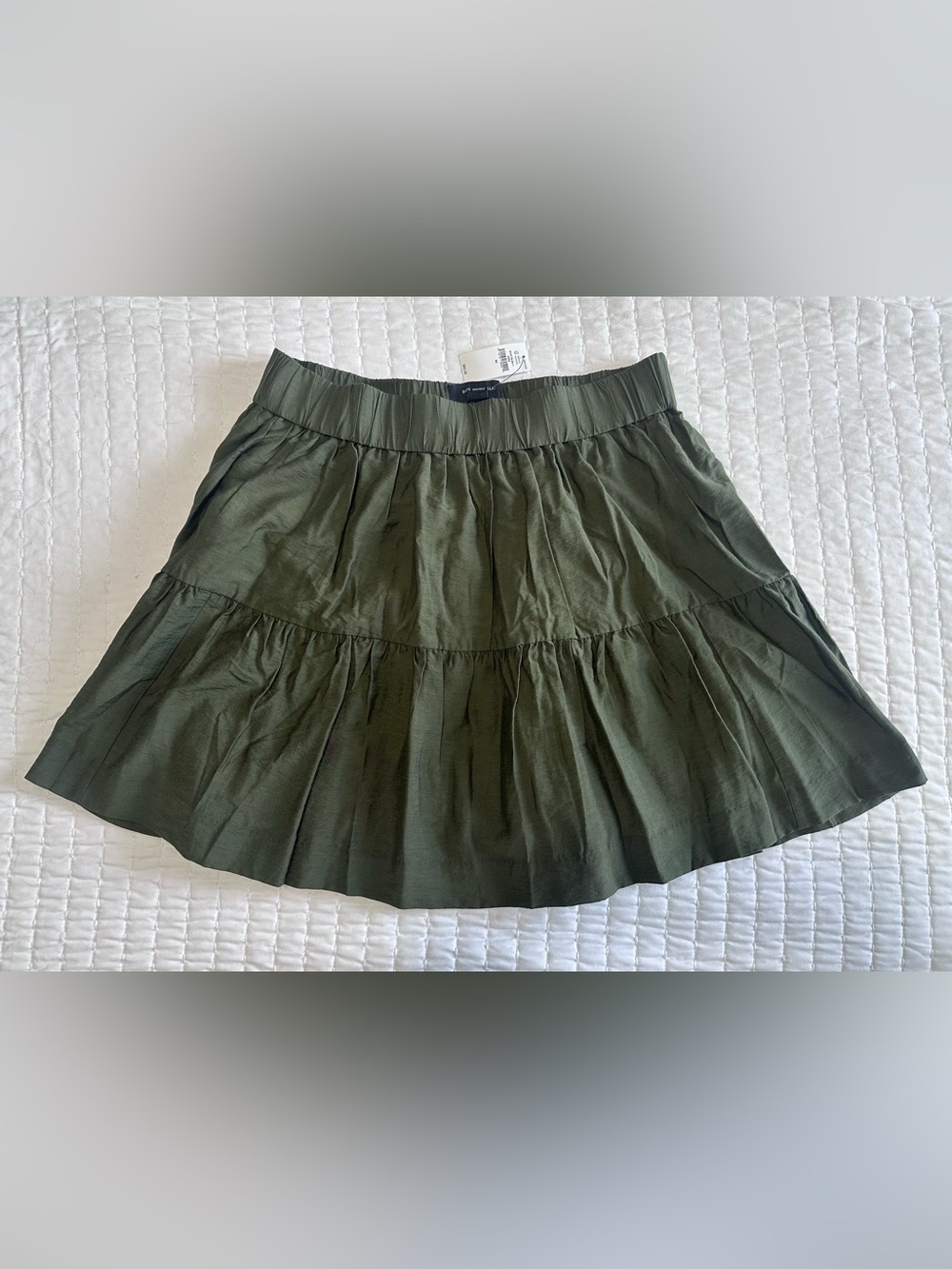 Banana Republic Green Mini Skirt NWT